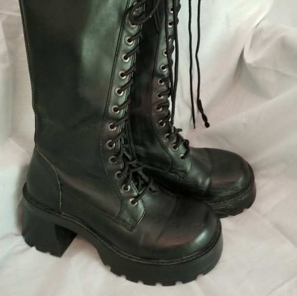 BONGO | Shoes | Black Combat Boots 